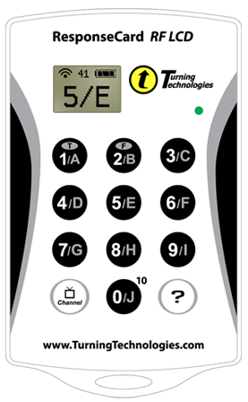 Response-Card RCRF-03 voting pad