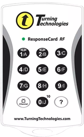Response-Card RF voting pads